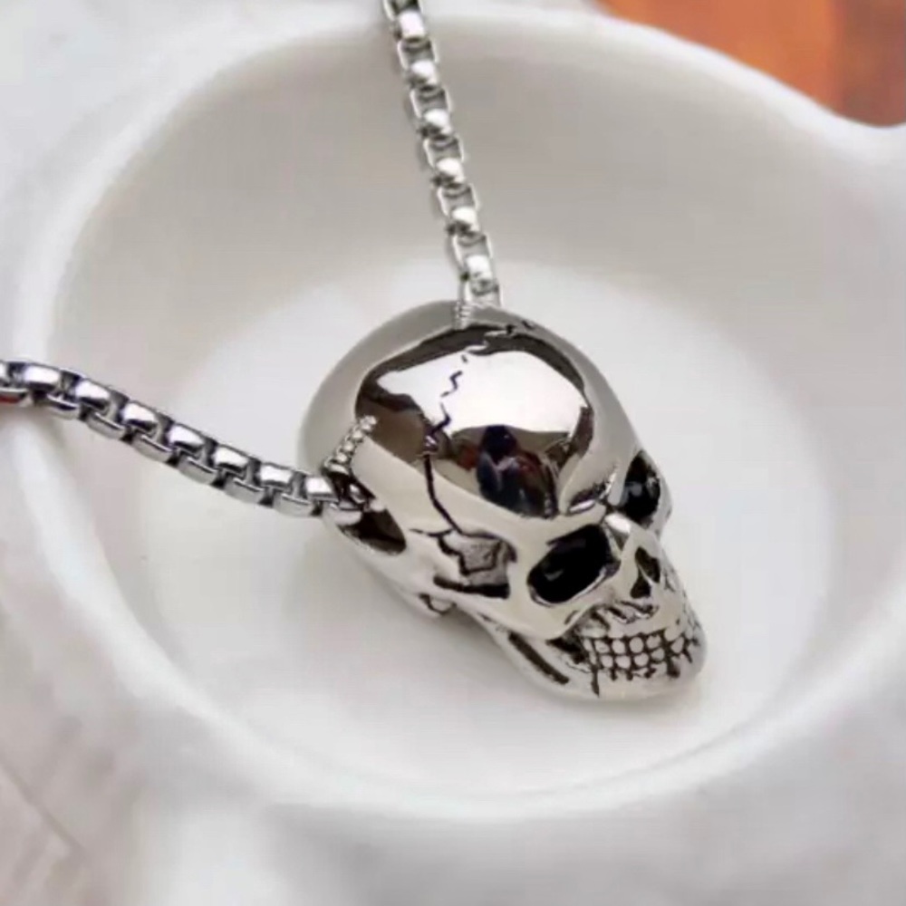 Skull Necklace‎ Pendant Stainless steel Neck chains